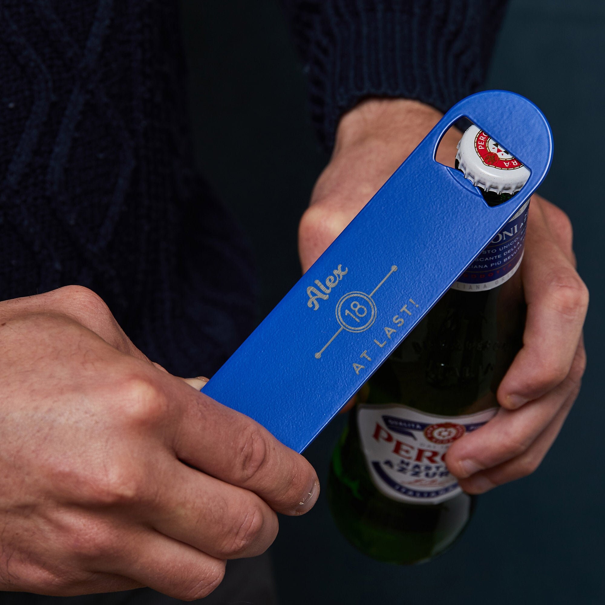 Vejrudsigt emulering Produktionscenter Personalised Metal Bottle Opener Bar Blade Personalized - Etsy