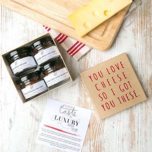 Stocking Stuffers for Women - Chutney Gift Set for Cheese Lovers!