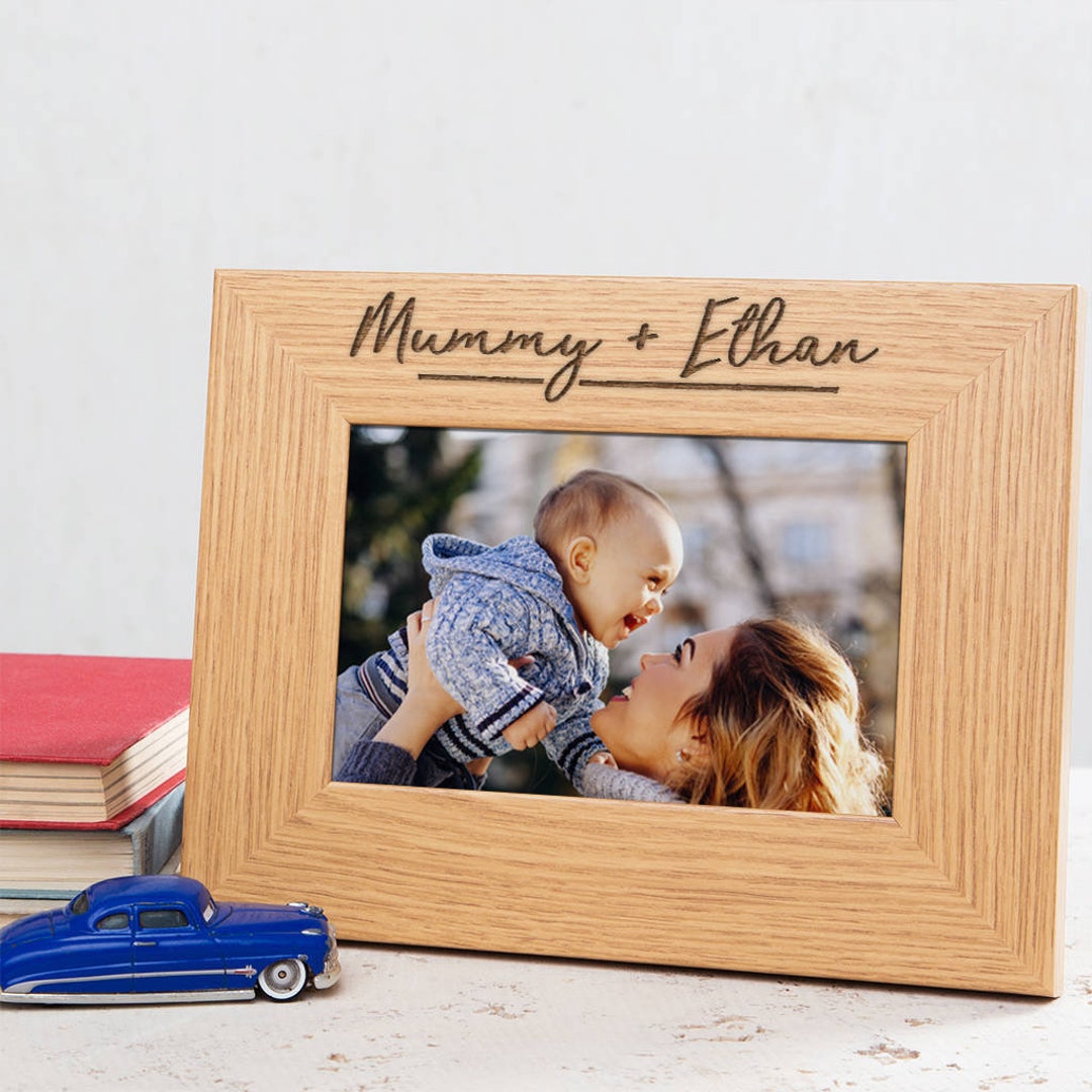 Mom Picture Frame Mommy and Me Frame First Mothers Day Frame Etsy