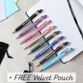 Personalized Engraved Pen Multicolor with Stylus & Pouch | End Of Year Gift For Teacher | Thank You Gifts For Men Women | Class Of 2025 product logo