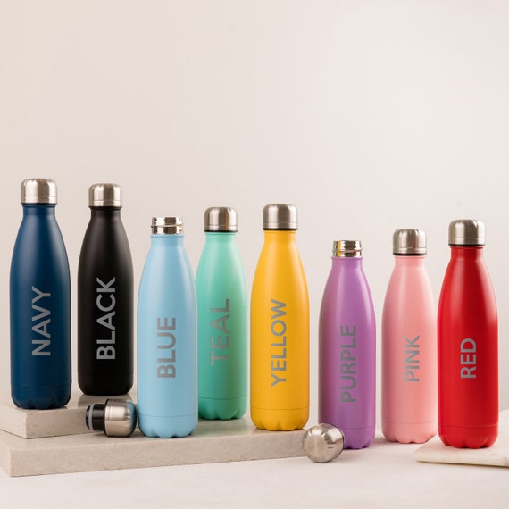 Daddy Bear Insulated Water Bottle Engraved Stainless Steel Vacuum