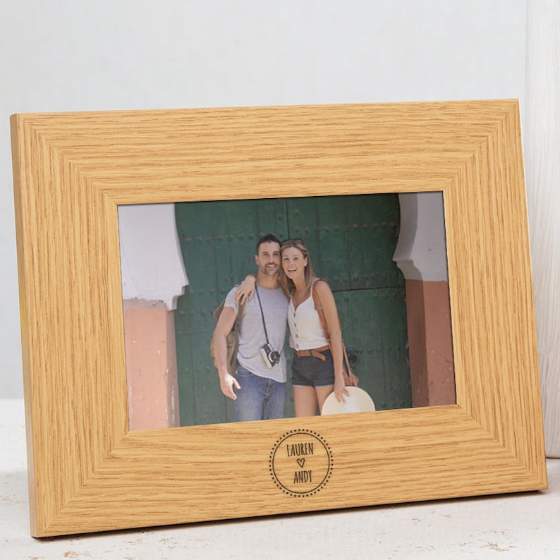 Wedding Gifts For Couples Personalised Couples Photo Frame Personalized Picture Frame Valentines Day Gifts For Him And Her