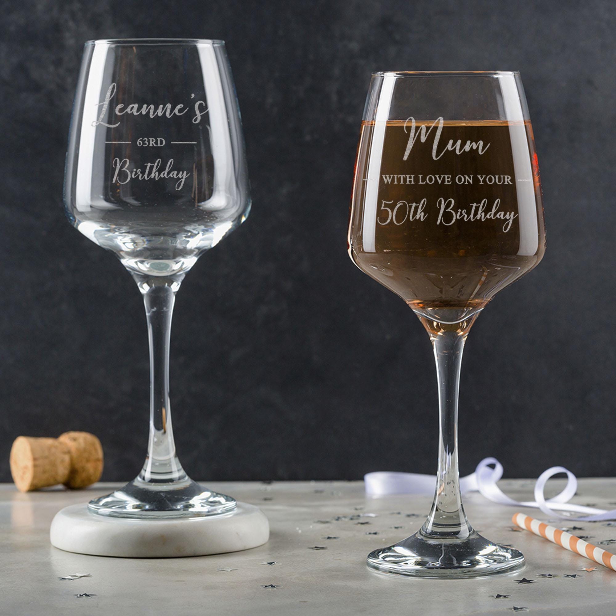 Mum Life wine glass Mum Life wine glass