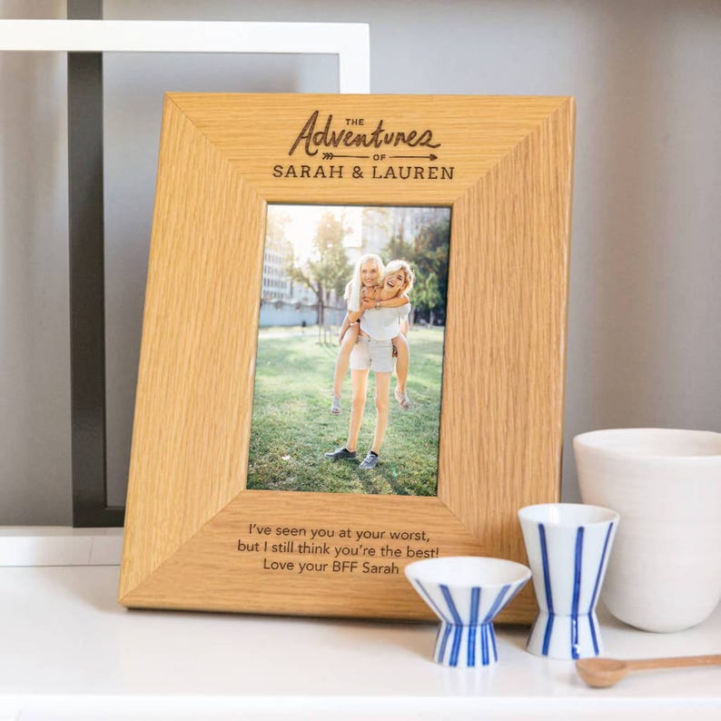 Personalised 'adventures Of' Picture Frame Gifts for Etsy
