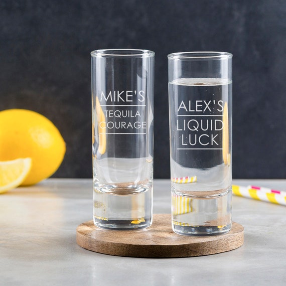 Personalised shot glasses discount
