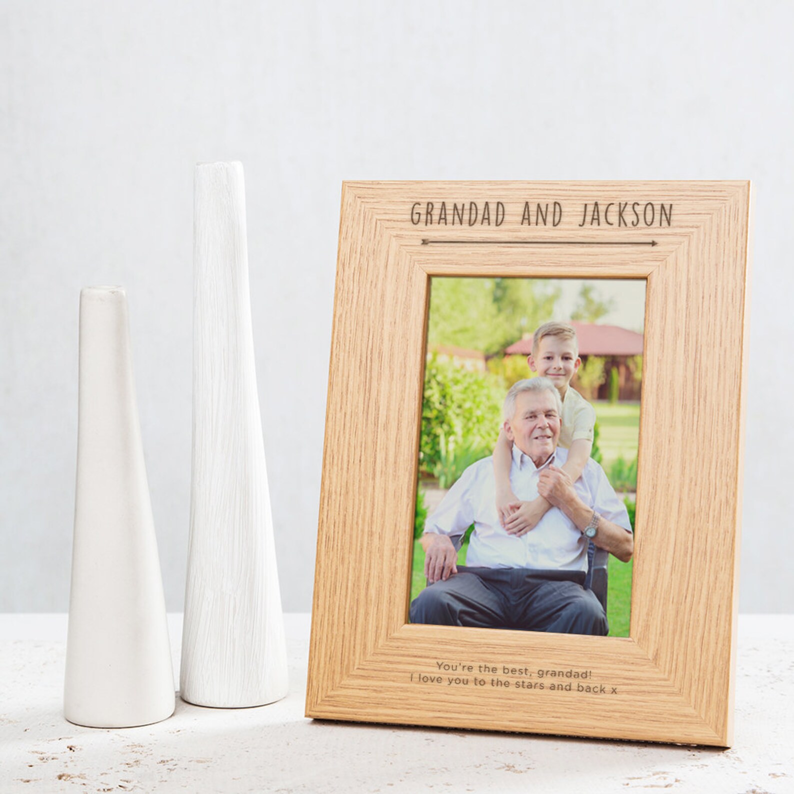 Personalised Grandad Photo Frame Personalized Grandad Gifts Etsy