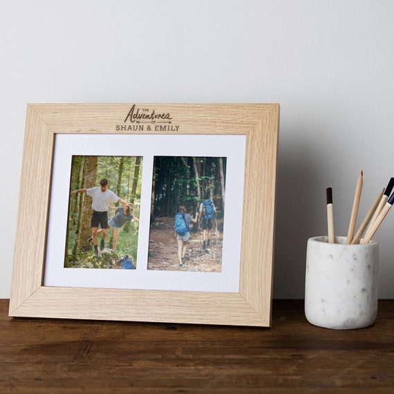 Personalised Adventure Photo Frame Personalized Gifts For Etsy