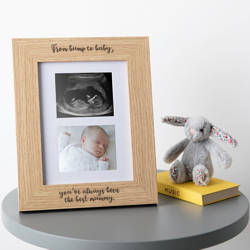 Personalised Baby Scan Photo Frame for Mom Personalised Etsy