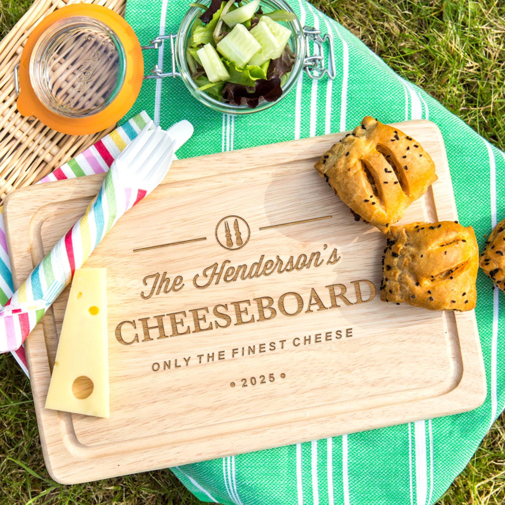 Personalized Slate Cheese Board UK
