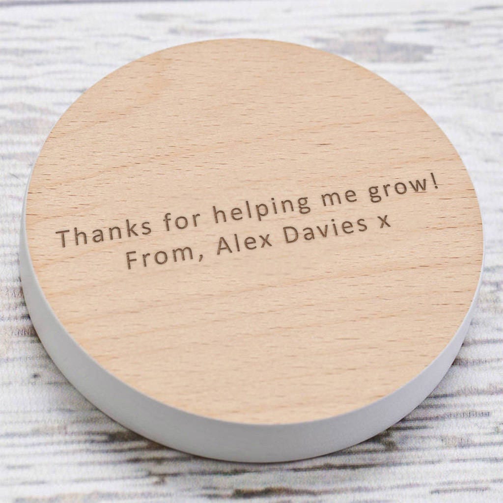 Personalised Engraved Wooden Wine Gift Box Birthday Gift - UK