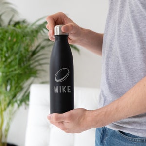 Personalized Stainless Steel Vacuum Flask Personalised Insulated Water ...