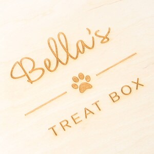 Personalised Pet Toy And Treat Storage Box - Gifts For Pets - Personalised Dog Toy Box - Dog Treat Box - Personalized Cat Gifts bild 7