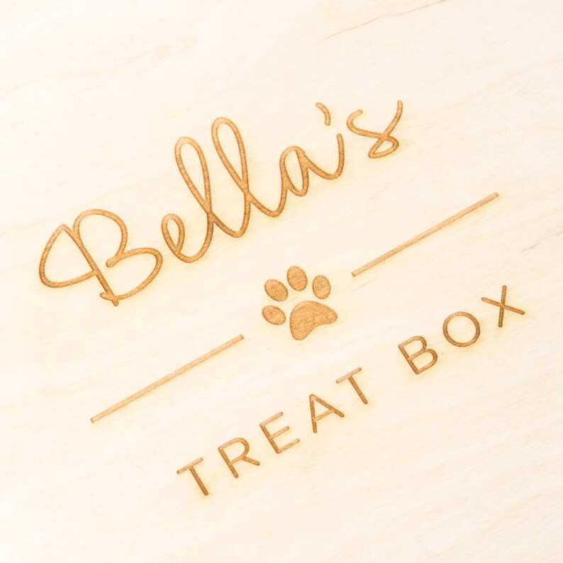 Personalised Pet Toy And Treat Storage Box - Gifts For Pets - Personalised Dog Toy Box - Dog Treat Box - Personalized Cat Gifts bild 7