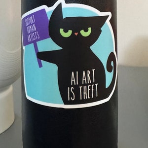 Support Human Artists Sticker