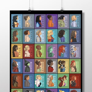 She Series Collage - Special Pop Culture Edition Poster