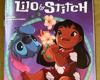 Lilo & Stitch Issue 7 Exclusive Comic with cover created by Karen Hallion