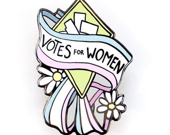 Votes For Women Pin