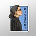 Individual Die Cut - Dissent - She Series Sticker