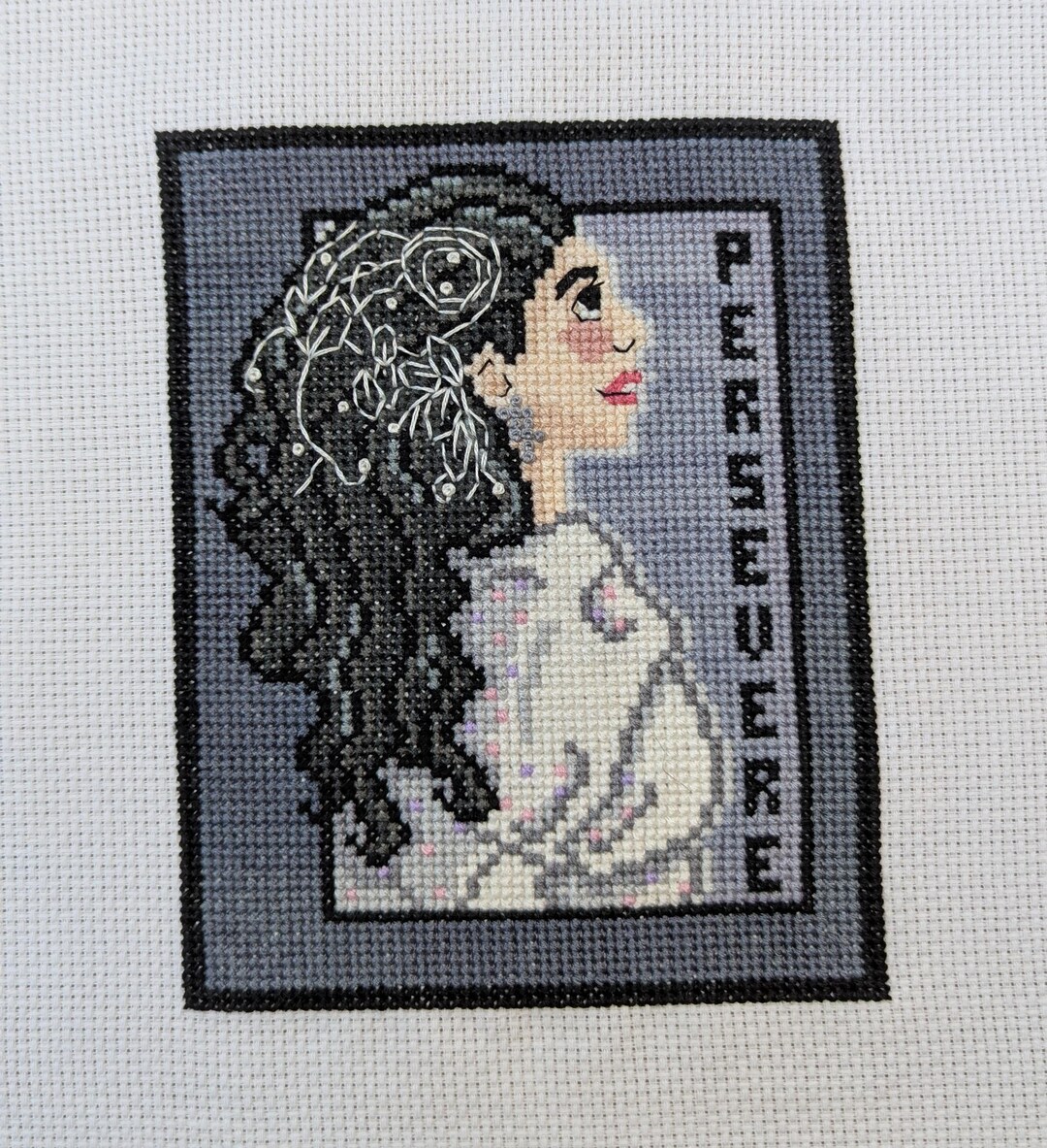 Cross Stitch Pattern - Persevere - Etsy