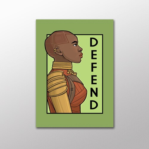 Defend - She Series Postcard