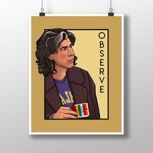 Home Office Art - Observe- He Series Medium Print