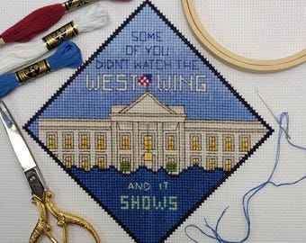West Wing Cross Stitch Pattern