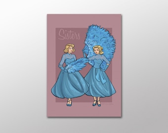 Sisters Postcard