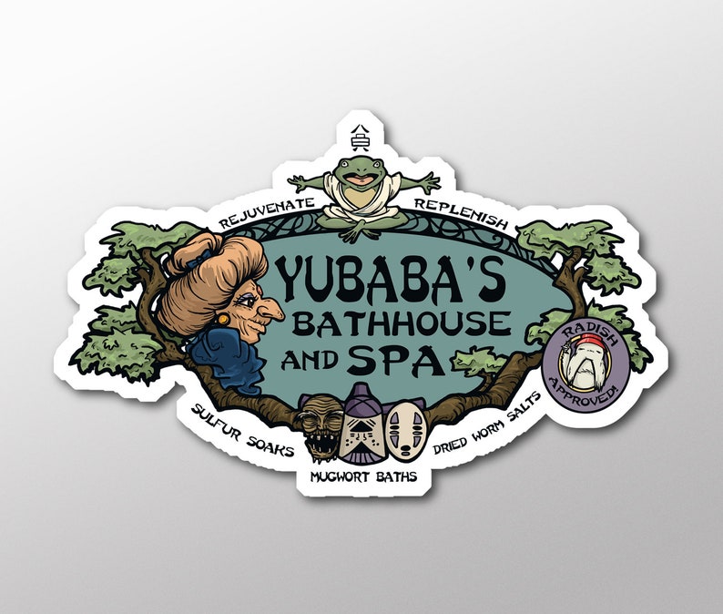 Yubaba's Bathhouse sticker image 1