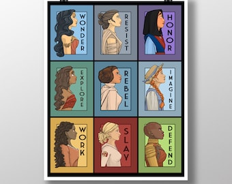 She Series Collage - Version One - Medium Print