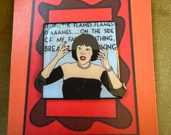 Clue Movie Enamel Pin - Flaaames