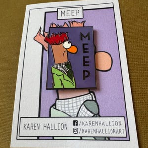 Meep  - Sidekick Series Pin