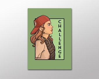 Challenge - She Series Postcard