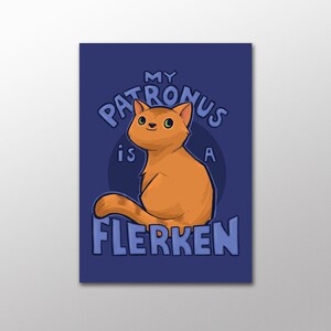 Decoração de casa fofa - Flerken - Cartão postal