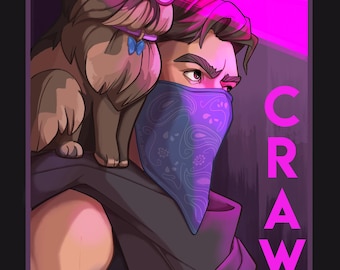 Crawl sticker