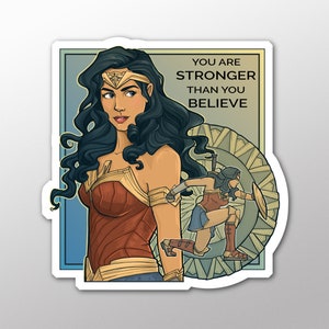 Individual Die Cut - Stronger Than You Believe Sticker