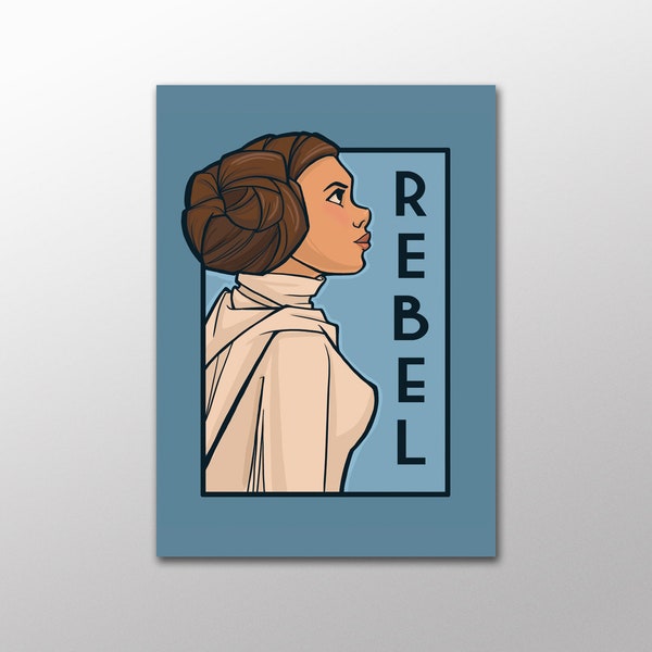 Rebel- She Series Postcard (Item 09-416)
