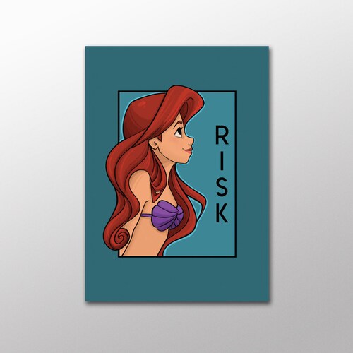 Risk - She Series Postcard