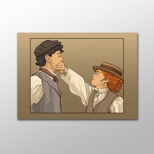 Anne and Gil Postcard (Item 09-436)