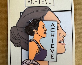 Michelle Kwan- She Series Pin Achieve