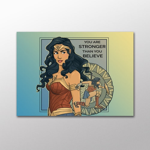 Stronger Than You Believe Postcard (Item 09-452)