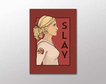 Slay- She Series Postcard