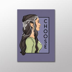 Escolha - Cartão Postal Série Ela