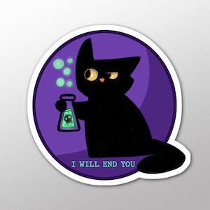 Murder Cat Poison - Sticker