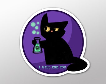 Murder Cat Poison - Sticker