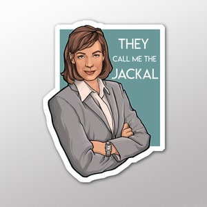 They Call Me The Jackal sticker