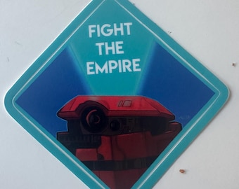 Pegatina de la SDCC: Lucha contra el Imperio