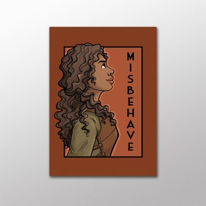 Cartão Postal Misbehave - Série Ela