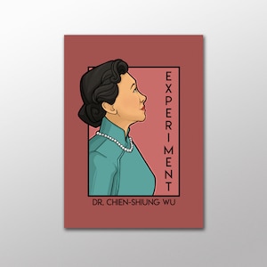 Expérience - Dr Chen Shiung Wu - Série She Carte postale