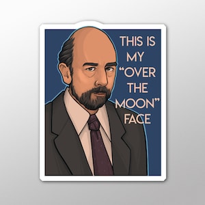 Over The Moon sticker