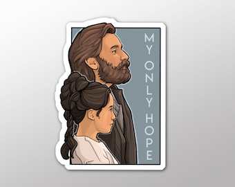 My Only Hope - Individual Cut Sticker